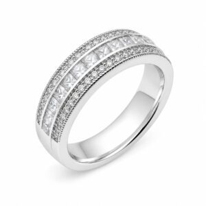 Złota obrączka z diamentami 1,00 ct 6298