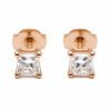Złote kolczyki z diamentami 1,40 ct