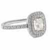Złoty pierścionek z diamentami 0,95 ct