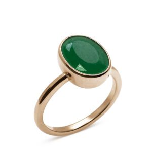 Złoty pierścionek ze szmaragdem 3,79 ct