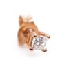 Złote kolczyki z diamentami 0,30 ct