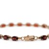 Złota bransoletka z granatami 12,00 ct